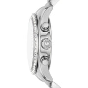  Shop Authentic Michael Kors Lexington Chronograph Black Dial Silver Steel Strap Watch For Women - MK7277 - Luxxuri