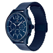  Shop Authentic Tommy Hilfiger Gavin Chronograph Blue Dial Blue Mesh Bracelet Watch for Men - 1791471 - Luxxuri