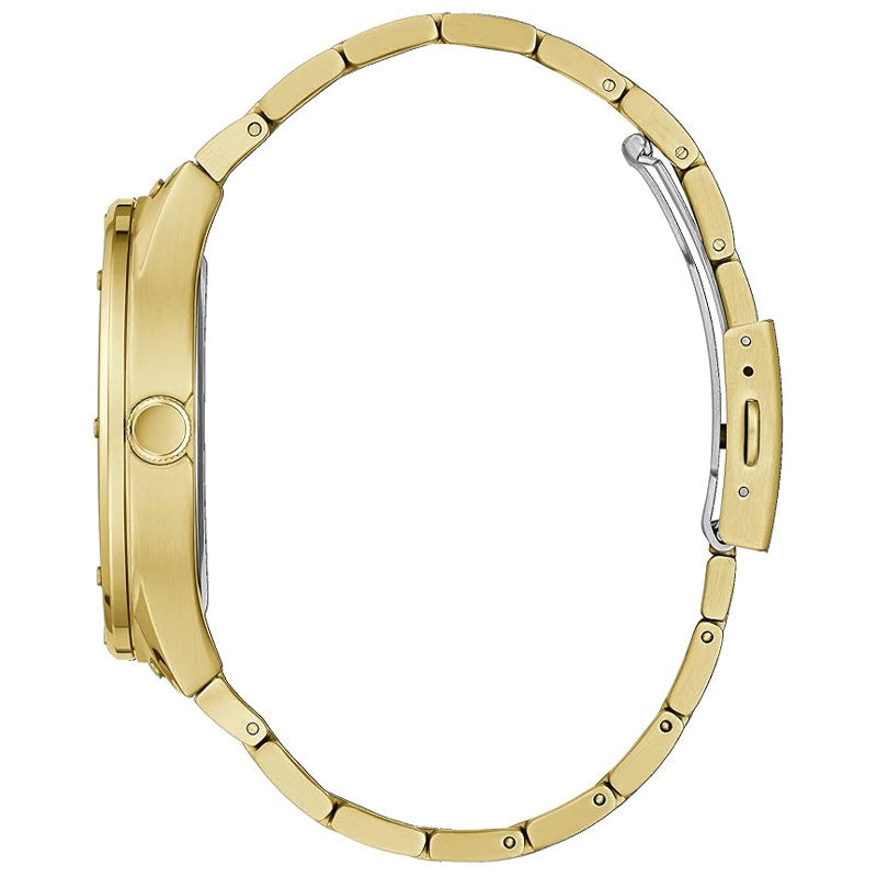  Shop Authentic Guess Scope Quartz Black Dial Gold Steel Strap Watch for Men - GW0427G2 - Luxxuri