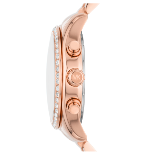  Shop Authentic Michael Kors Lexington Chronograph Rose Gold Dial Rose Gold Steel Strap Watch for Women - MK7242 - Luxxuri