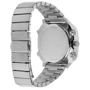  Shop Authentic Fossil Retro Analog-Digital Black Dial Silver Steel Strap Watch for Men - FS5890 - Luxxuri