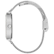  Shop Authentic Guess Tapestry Diamonds Silver Dial Silver Mesh Bracelet Watch for Women - GW0354L1 - Luxxuri