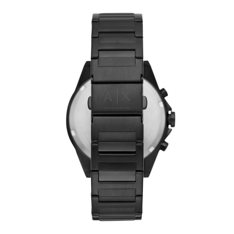  Shop Authentic Armani Exchange Drexler Chronograph Black Dial Black Steel Strap Watch For Men - AX2601 - Luxxuri