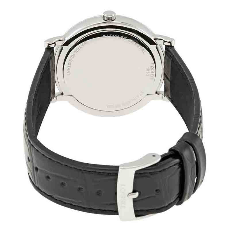  Shop Authentic Tissot Carson Premium Silver Dial Black Leather Strap Watch For Men - T122.410.16.033.00 - Luxxuri