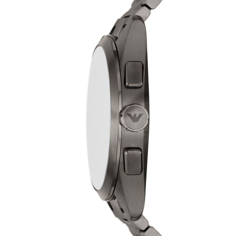  Shop Authentic Emporio Armani Chronograph Quartz Blue Dial Grey Steel Strap Watch For Men - AR11481 - Luxxuri