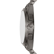  Shop Authentic Emporio Armani Chronograph Quartz Blue Dial Grey Steel Strap Watch For Men - AR11481 - Luxxuri