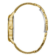  Shop Authentic Guess Delancy Black Dial Gold Mesh Bracelet Watch for Men - W0871G2 - Luxxuri