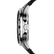  Shop Authentic Armani Exchange Hampton Chronograph Black Dial Black Leather Strap Watch For Men - AX2101 - Luxxuri