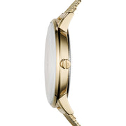  Shop Authentic Armani Exchange Lola Analog Gold Dial Gold Mesh Strap Watch For Women - AX5536 - Luxxuri