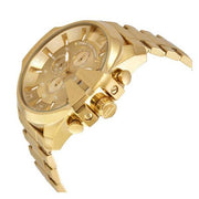  Shop Authentic Diesel Mega Chief Gold Dial Gold Steel Strap Watch For Men - DZ4360 - Luxxuri