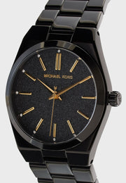  Shop Authentic Michael Kors Channing Quartz Black Dial Black Steel Strap Watch For Women - MK6625 - Luxxuri