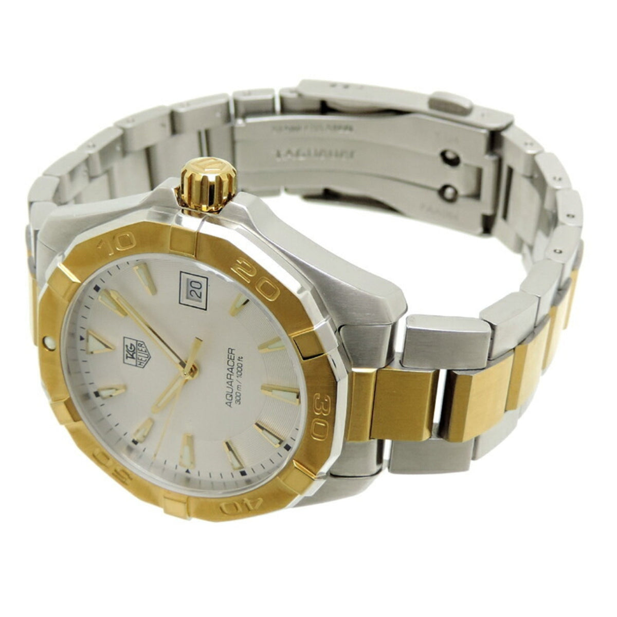  Shop Authentic Tag Heuer Aquaracer White Dial Watch for Men - WAY1120.BB0930 - Luxxuri