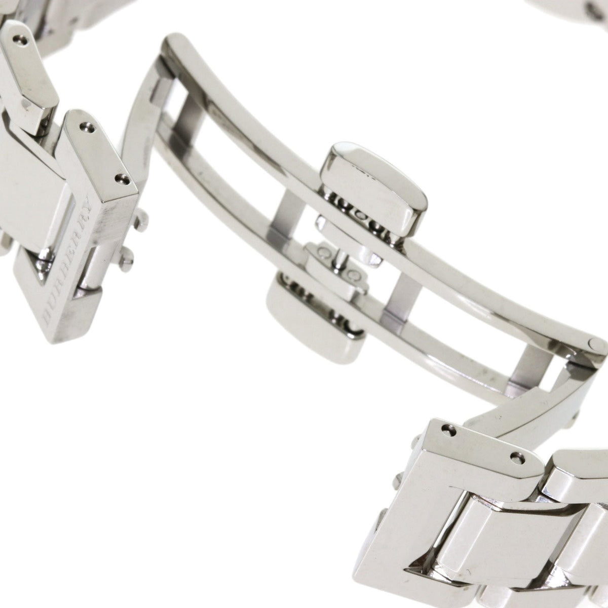  Shop Authentic Burberry The City Diamonds Silver Dial Silver Steel Strap Watch for Women - BU9229 - Luxxuri