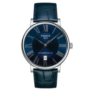  Shop Authentic Tissot Carson Premium Powermatic 80 Blue Dial Blue Leather Strap Watch For Men - T122.407.16.043.00 - Luxxuri