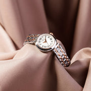  Shop Authentic Tissot Bellissima Small Lady White Dial Two Tone Steel Strap Watch For Women - T126.010.22.013.01 - Luxxuri
