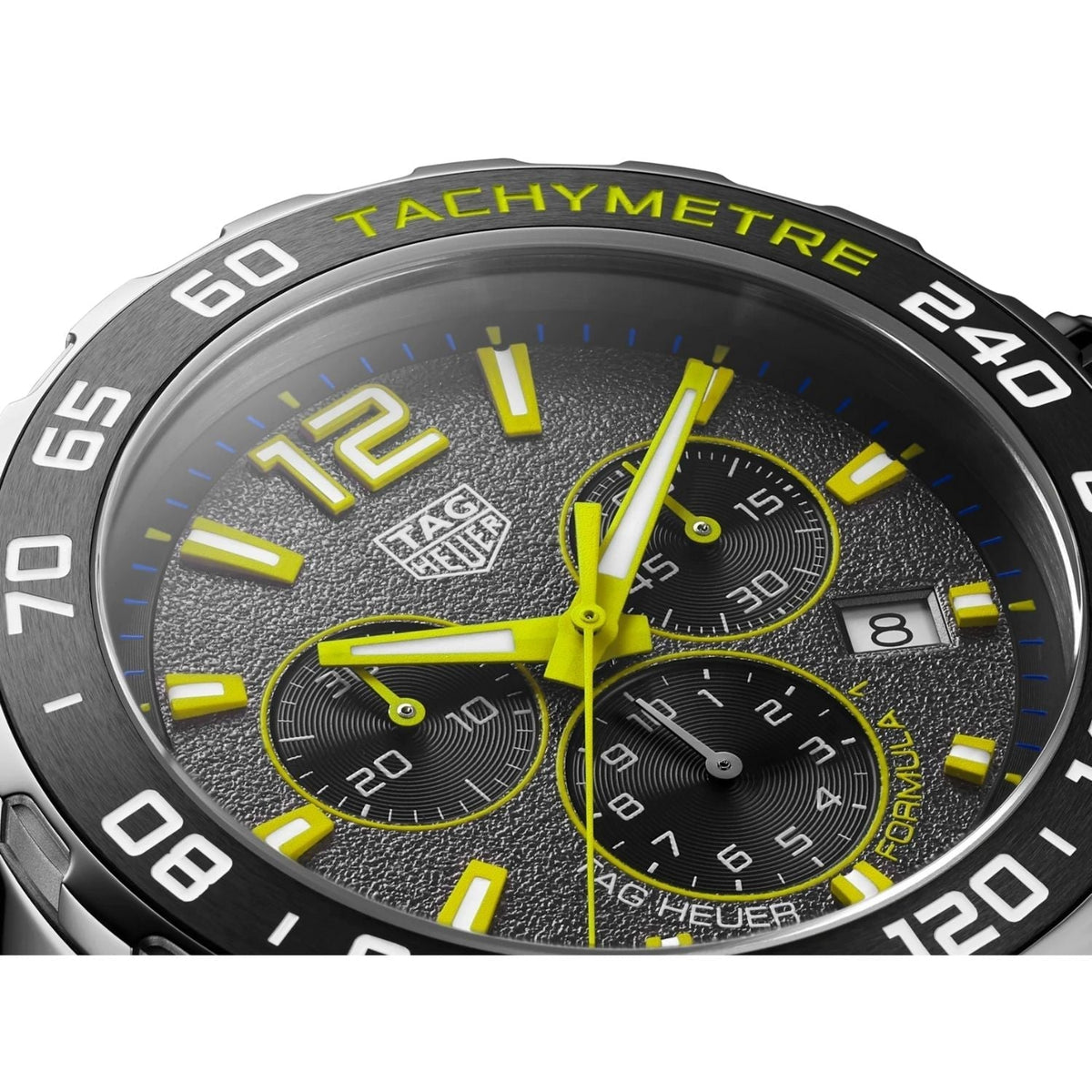  Shop Authentic Tag Heuer Formula 1 Chronograph Black Dial Silver Steel Strap Watch for Men- CAZ101AC.BA0842 - Luxxuri