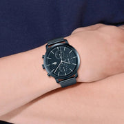 Lacoste Replay Blue Dial Blue Steel Strap Watch for Men - 2011196