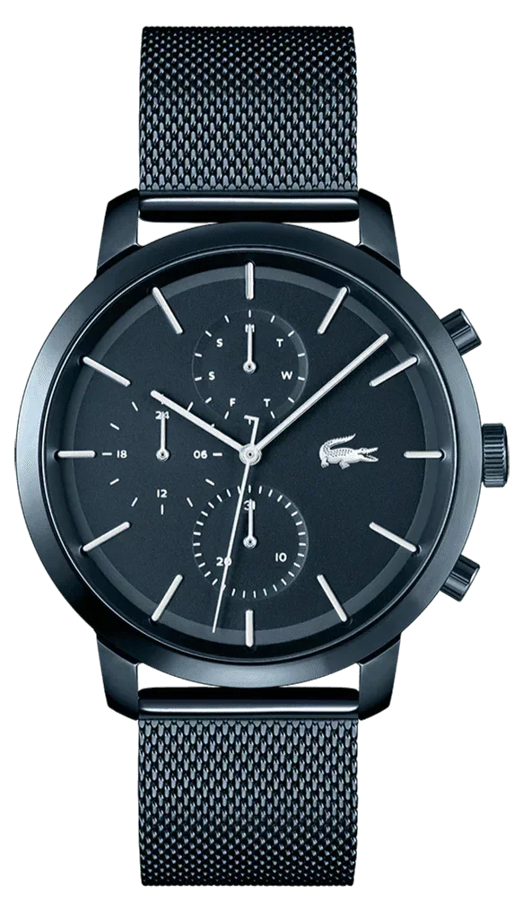 Lacoste Replay Blue Dial Blue Steel Strap Watch for Men - 2011196