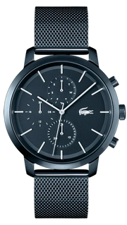 Lacoste Replay Blue Dial Blue Steel Strap Watch for Men - 2011196