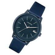 Lacoste 12.12 Move Blue Dial Blue Silicon Strap Watch for Men - 2011241