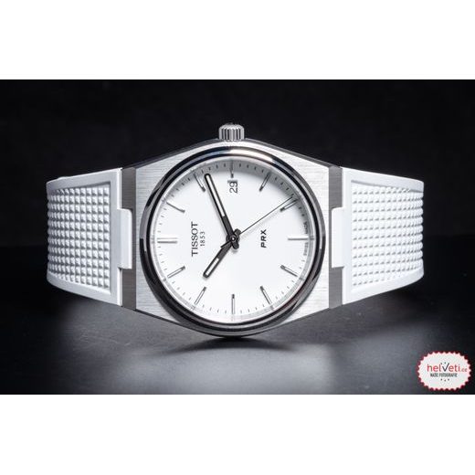  Shop Authentic Tissot PRX 40 White Dial White Rubber Strap Watch For Men -  T137.410.17.011.00 - Luxxuri