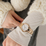  Shop Authentic Daniel Wellington Iconic Link White Dial Rose Gold Steel Strap Watch for Women - DW00100213 - Luxxuri