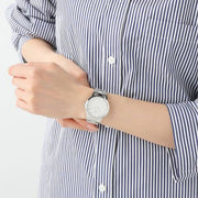  Shop Authentic Daniel Wellington Iconic Link White Dial Silver Steel Strap Watch for Women - DW00100203 - Luxxuri