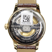  Shop Authentic Tissot Le Locle Automatic Gold Dial Brown Leather Strap Watch For Men - T41.5.413.73 - Luxxuri