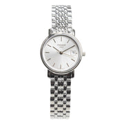  Shop Authentic Tissot T Classic Desire White Dial Silver Steel Strap Watch for Women - T52.1.281.31 - Luxxuri
