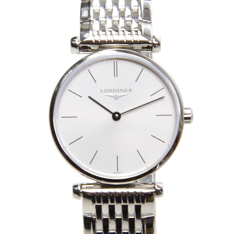  Shop Authentic Longines La Grande Classique De Longines Silver Dial Silver Mesh Bracelet Watch for Women - L4.209.4.72.6 - Luxxuri