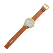  Shop Authentic Marc Jacobs Blade White Dial Brown Leather Strap Watch for Women - MBM1218 - Luxxuri