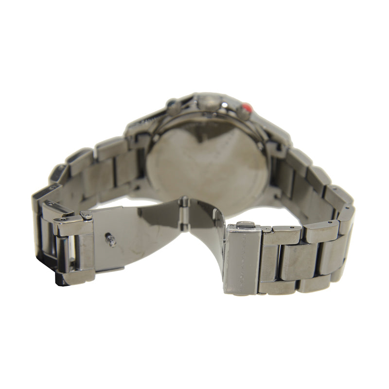  Shop Authentic Marc Jacobs Rock Chronograph Silver Dial Silver Steel Strap Watch for Men - MBM5028 - Luxxuri