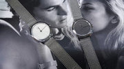 Shop Authentic Calvin Klein Minimal Grey Dial Silver Mesh Bracelet Watch for Women - K3M2312X - Luxxuri