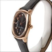  Shop Authentic Marc Jacobs Mandy Black Dial Black Leather Strap Watch for Women - MJ1565 - Luxxuri