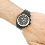  Shop Authentic Hugo Boss Grand Prix Black Dial Black Steel Strap Watch for Men - 1513578 - Luxxuri