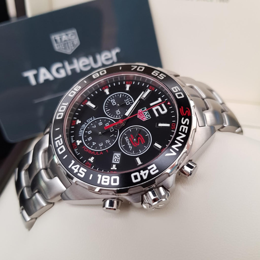  Shop Authentic Tag Heuer Senna Black Dial Watch for Men - CAZ1015.BA0883 - Luxxuri