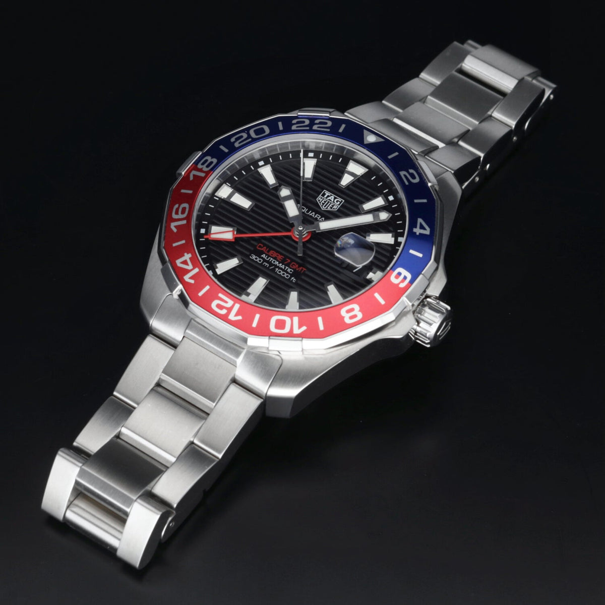  Shop Authentic Tag Heuer Aquaracer Pepsi Black Dial Watch for Men - WAY201F.BA0927 - Luxxuri