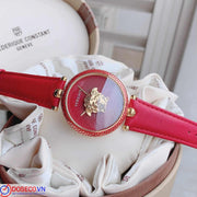  Shop Authentic Versace Palazzo Empire Red Dial Red Leather Strap Watch for Women - VCO120017 - Luxxuri