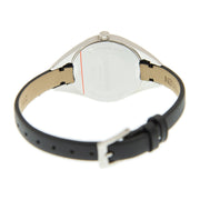  Shop Authentic Calvin Klein Rebel Black Grey Dial Black Leather Strap Watch for Women - K8P231C1 - Luxxuri