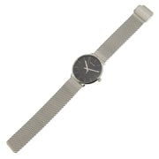  Shop Authentic Calvin Klein High Noon Black Dial Silver Mesh Bracelet Watch for Men - K8M21121 - Luxxuri