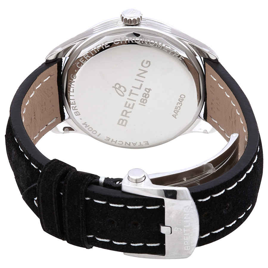  Shop Authentic Breitling Premier Automatic 40mm Day & Date Black Dial Black Strap Mens Watch - A45340241B1X1 - Luxxuri
