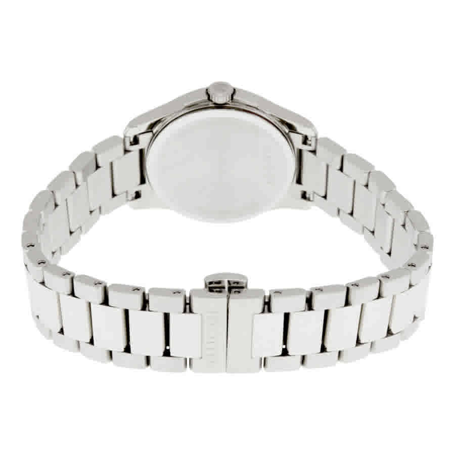  Shop Authentic Gucci G Timeless Mother of Pearl Dial Silver Steel Strap Watch For Women - YA126543 - Luxxuri