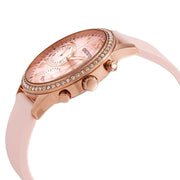  Shop Authentic Guess Solar Rose Gold Dial Pink Rubber Strap Watch For Women - W1135L2 - Luxxuri