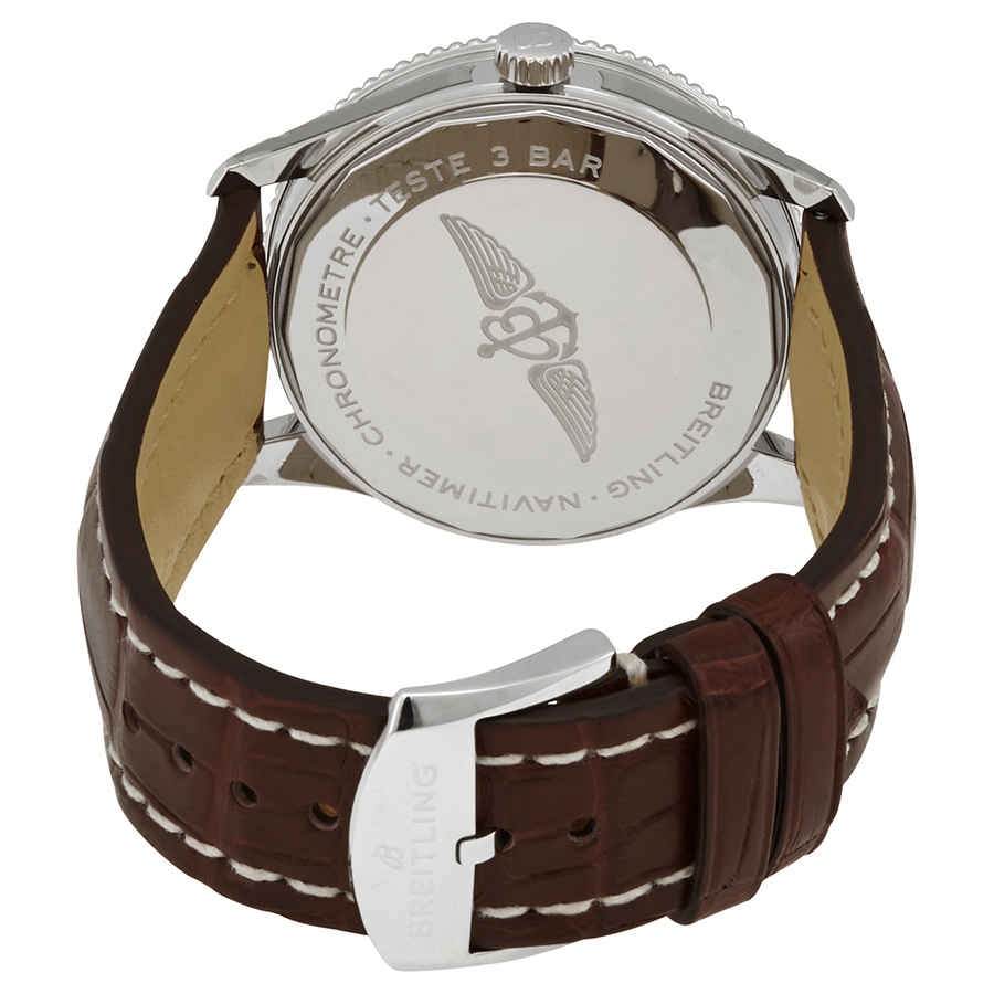  Shop Authentic Breitling Navitimer 1 Automatic 41mm White Dial Brown Leather Strap Mens Watch - A17326211G1P1 - Luxxuri