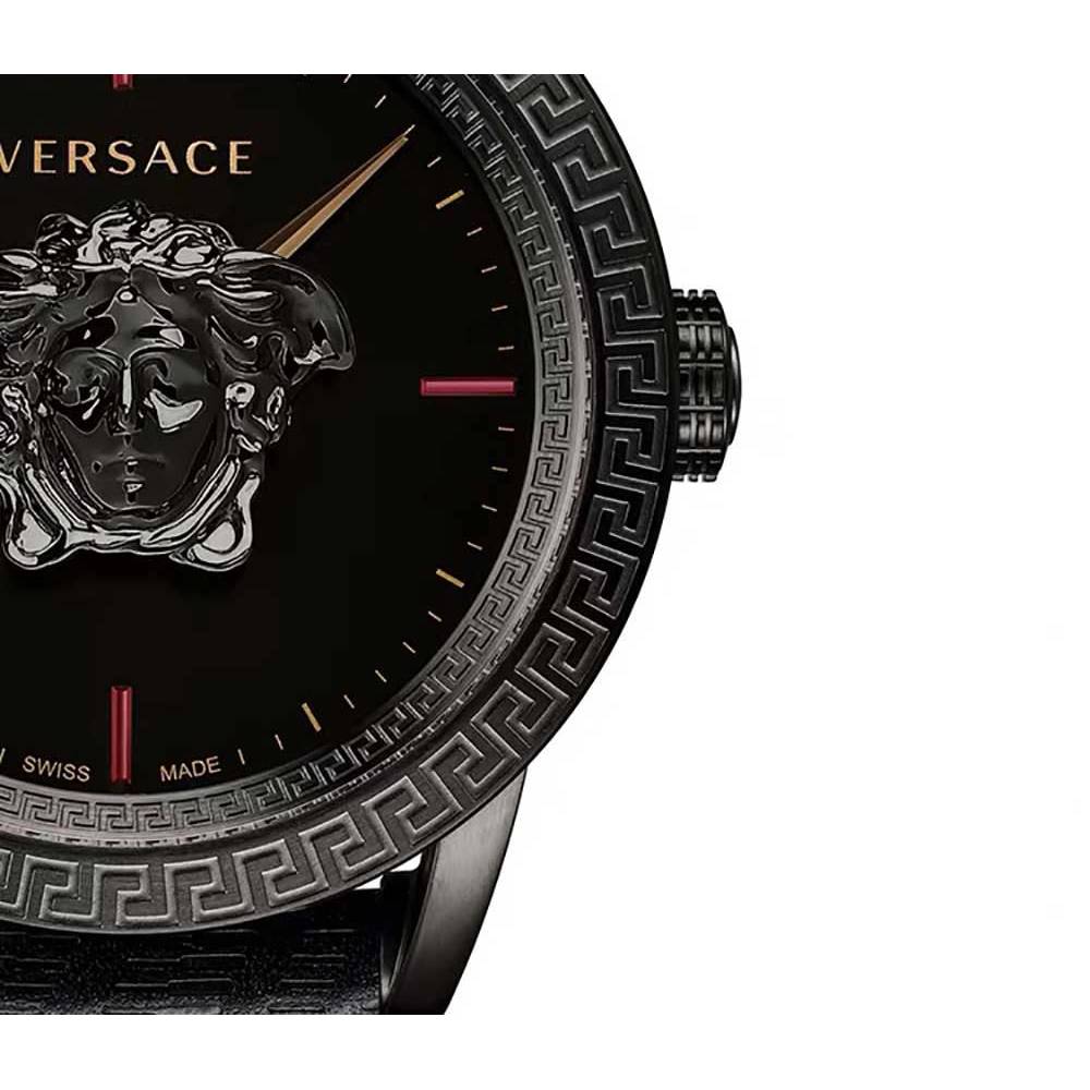  Shop Authentic Versace Palazzo Empire Blue Dial Blue Leather Strap Watch for Men - VERD00118 - Luxxuri