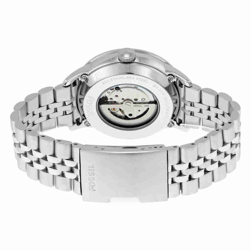  Shop Authentic Fossil Townsman Black Dial Silver Steel Strap Watch for Men - ME3107 - Luxxuri