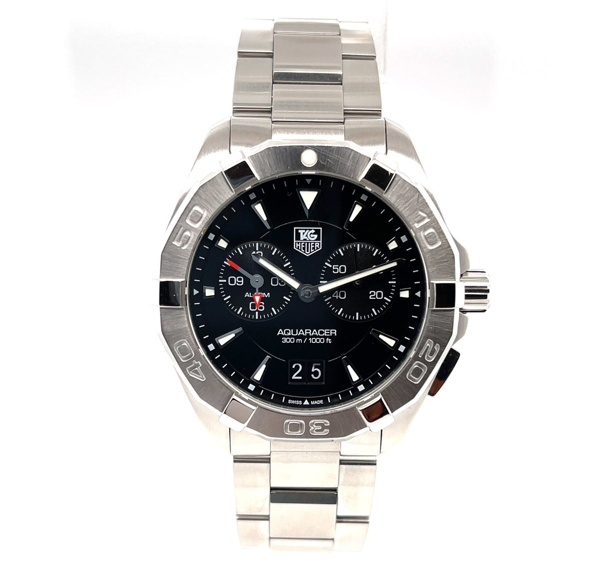  Shop Authentic Tag Heuer Aquaracer Black Dial Watch for Men - WAY111Z.BA0928 - Luxxuri