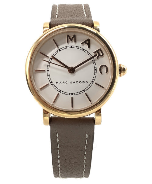  Shop Authentic Marc Jacobs Roxy White Dial Light Brown Leather Strap Watch for Women - MJ1538 - Luxxuri