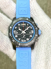 Shop Authentic Breitling Endurance Pro Black Dial Light Blue Rubber Strap Watch for Men - X82310281B1S1 - Luxxuri