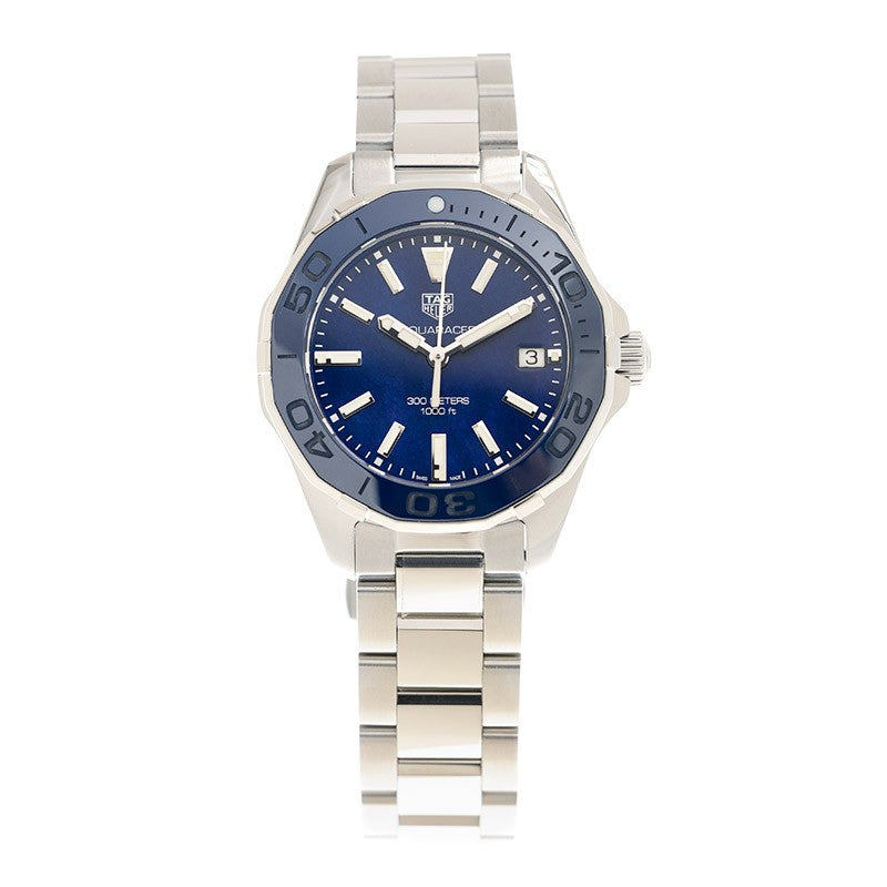  Shop Authentic Tag Heuer Aquaracer Blue Dial Watch for Women - WAY131S.BA0748 - Luxxuri